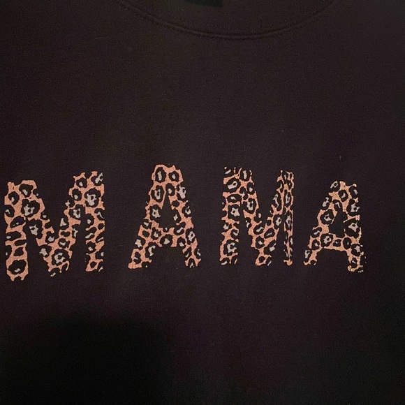 Mama cheetah print pullover - Picture 2 of 3